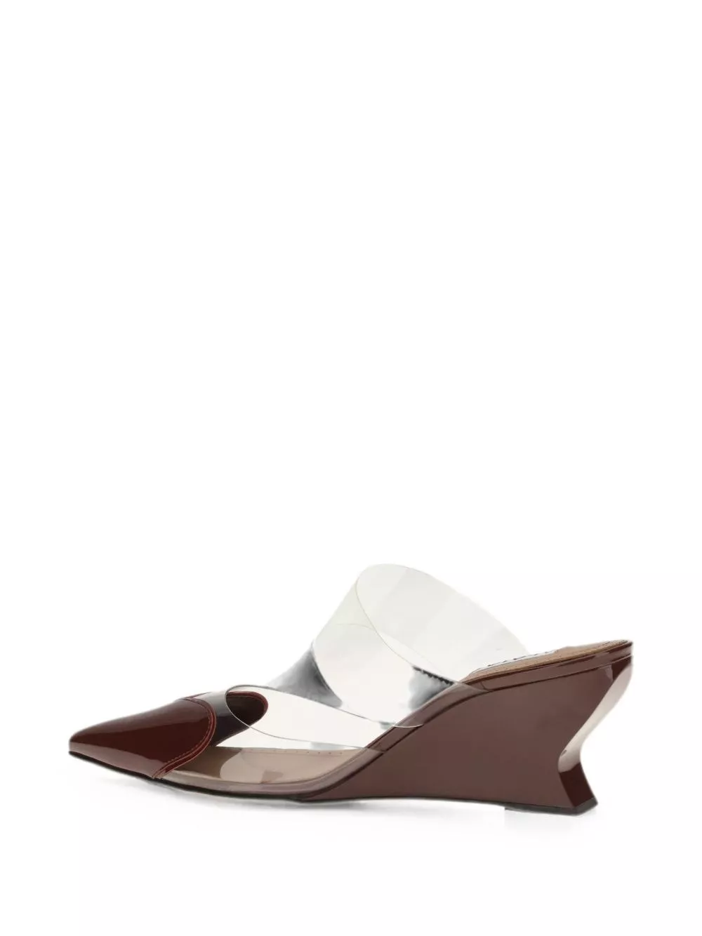Alaïa Le Coeur wedge mules, view 2