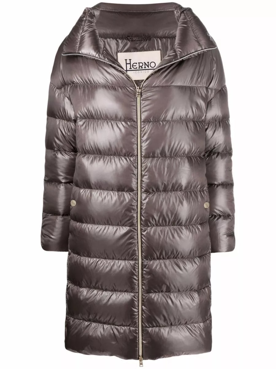 Herno Giacca midi Matilde in piuma