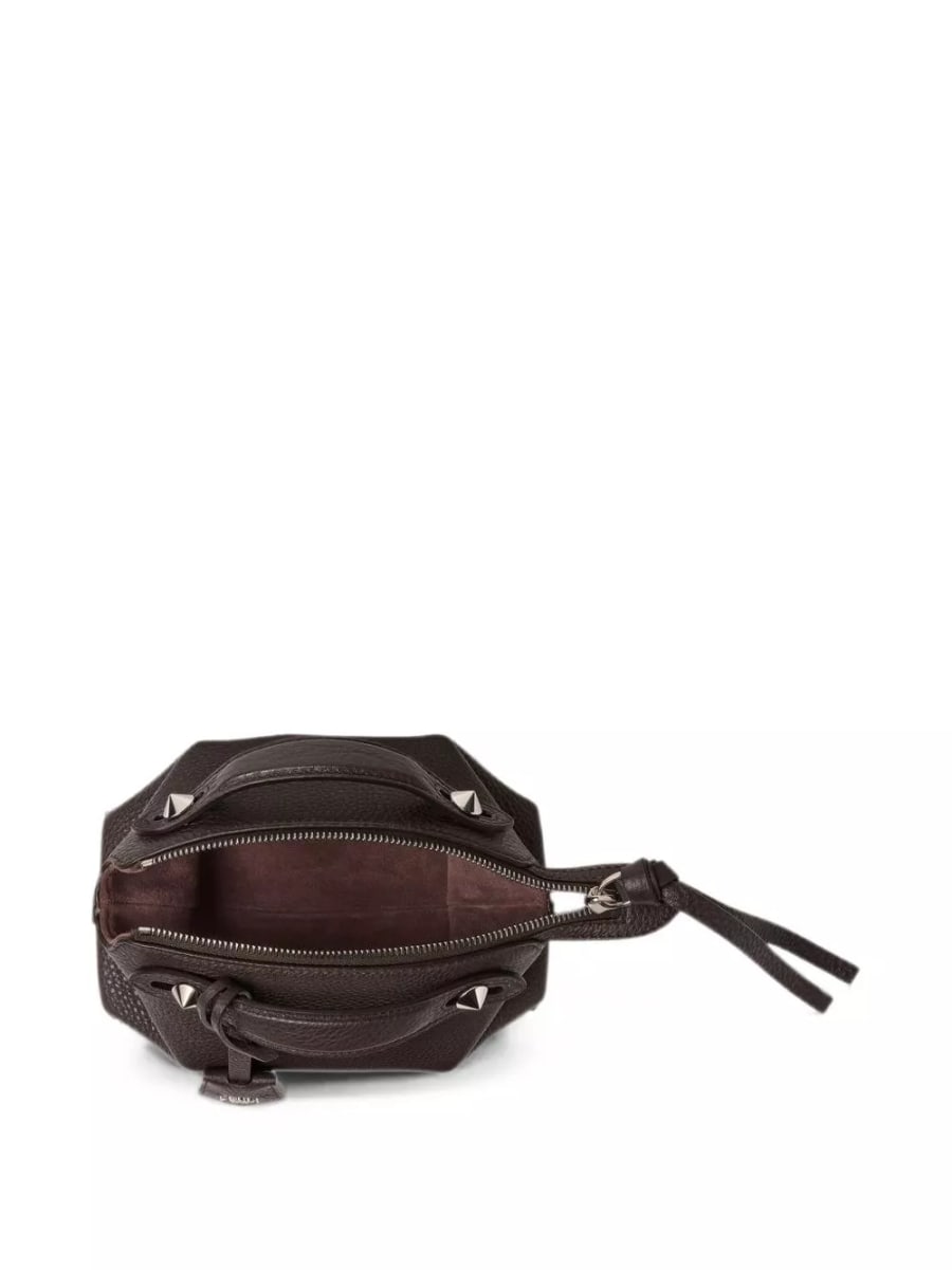 Fendi Borsa a mano mini in pelle By The Way, view 2