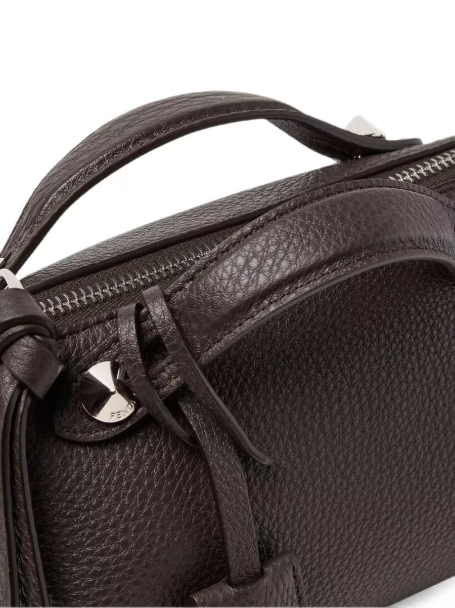 Fendi Borsa a mano mini in pelle By The Way, view 3