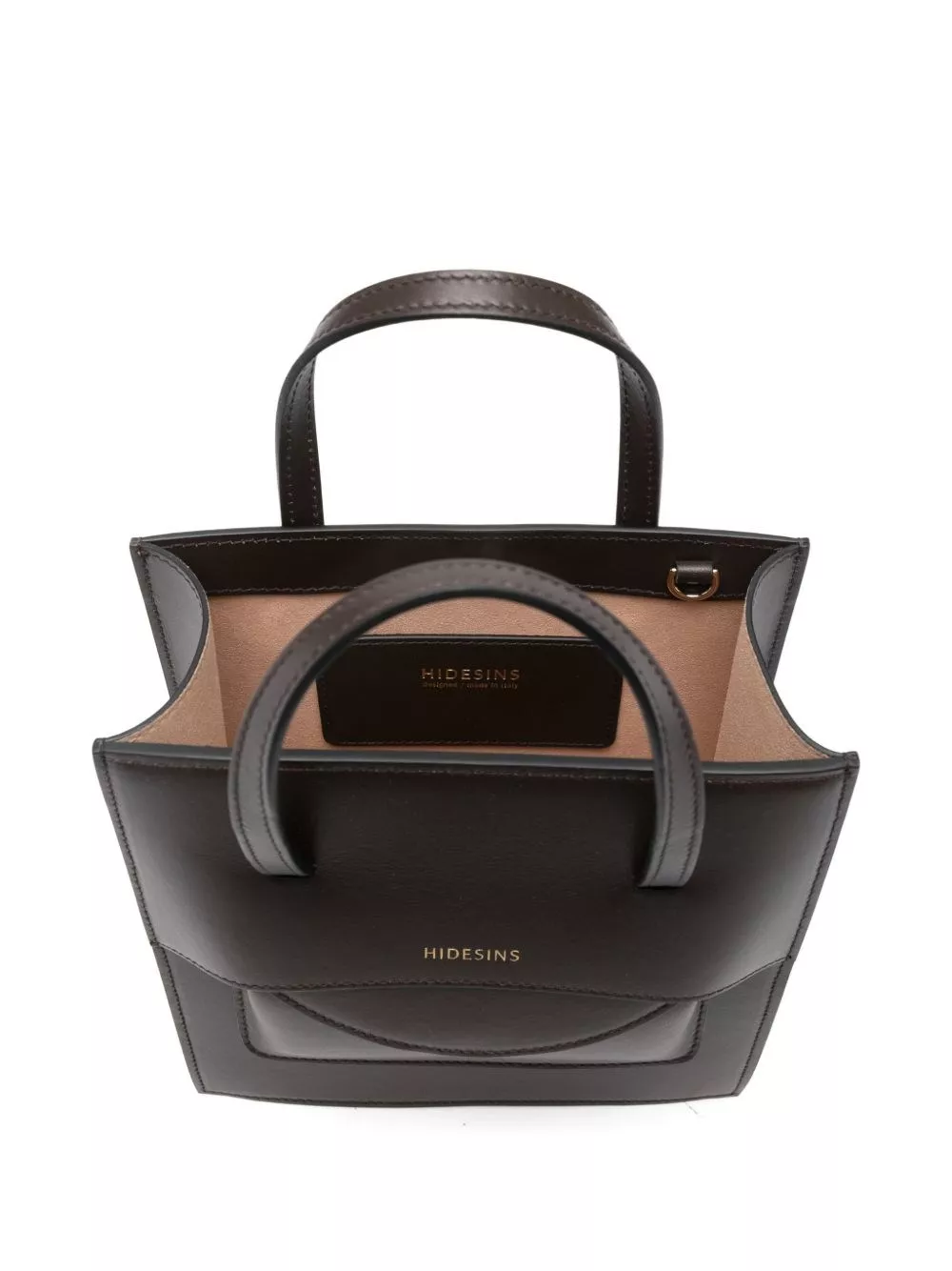 Hidesins Borsa a mano media in pelle Pocket, view 2