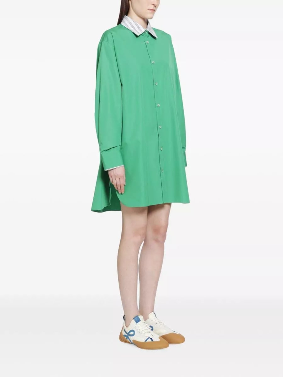 Loewe Abito chemisier in cotone, view 2