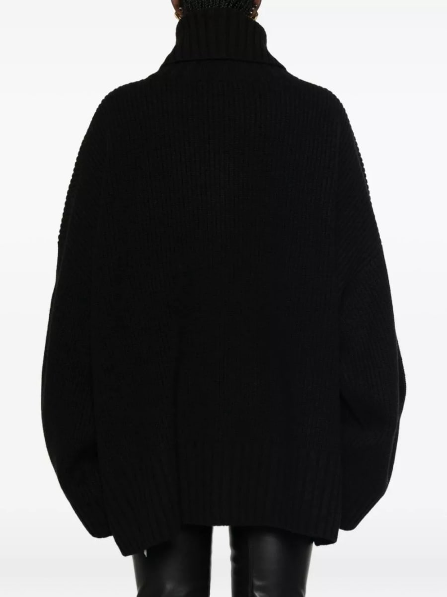 The frankie shop Cardigan oversize in lana Veda, view 2