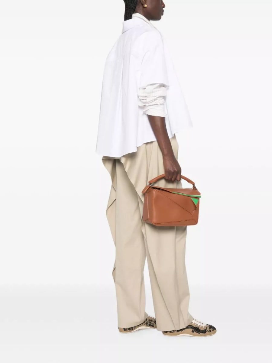 Loewe Camicia trapezio in cotone, view 3