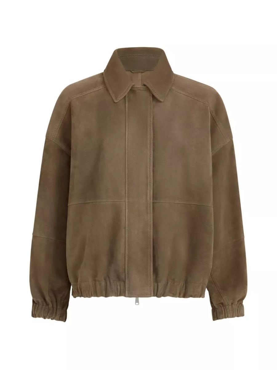 Brunello Cucinelli Giacca in pelle