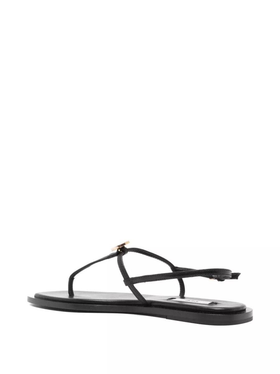 Toteme Sandali in pelle T-Strap, view 2