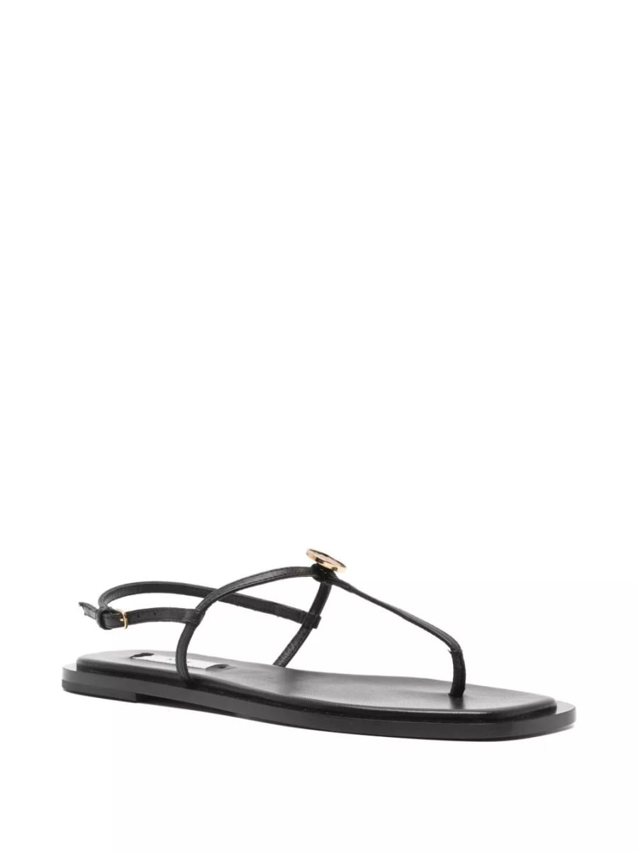 Toteme Sandali in pelle T-Strap, view 4