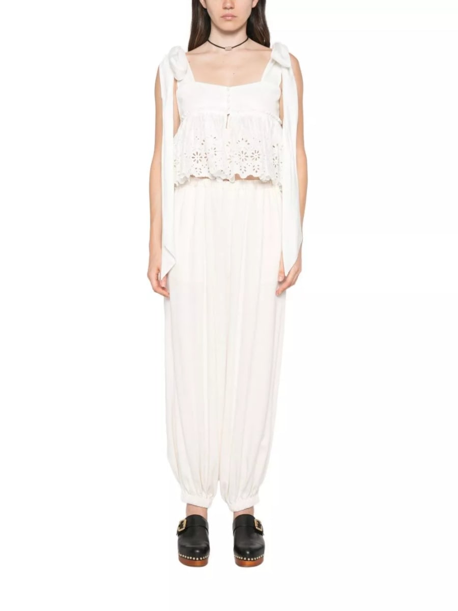 Chloé Top ricamato, view 3