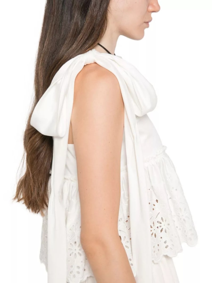 Chloé Top ricamato, view 4