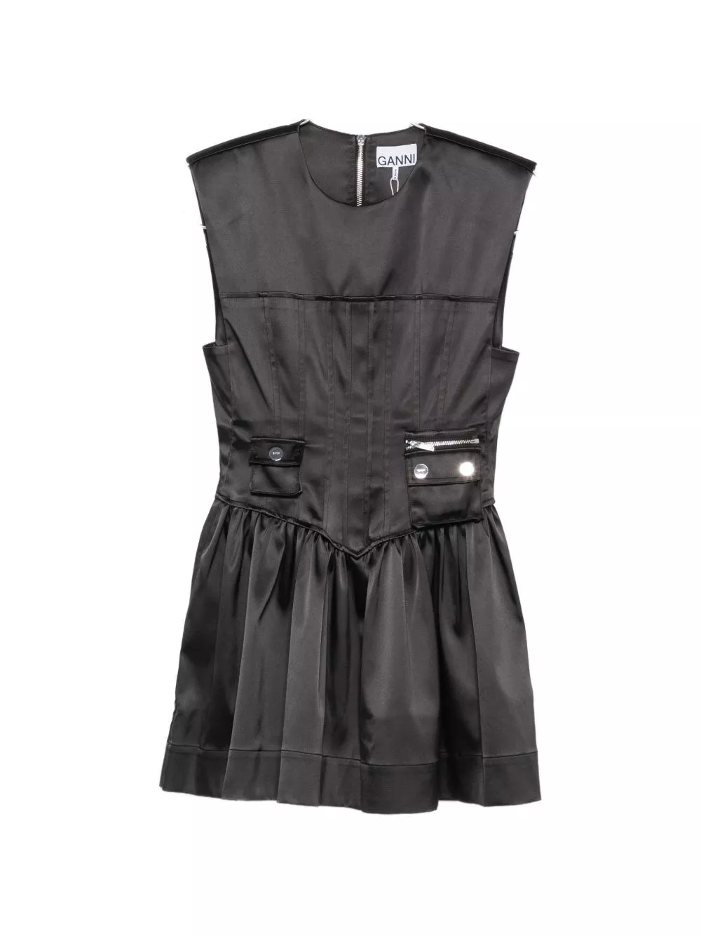 Ganni Abito mini corsetto
