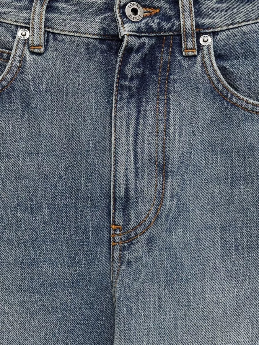 Loewe Jeans in denim Anagram, view 2