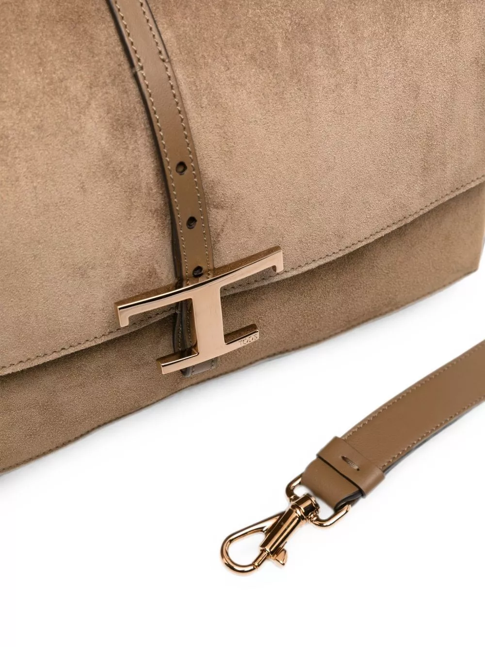 Tod's Borsa a spalla in pelle T Timeless, view 2