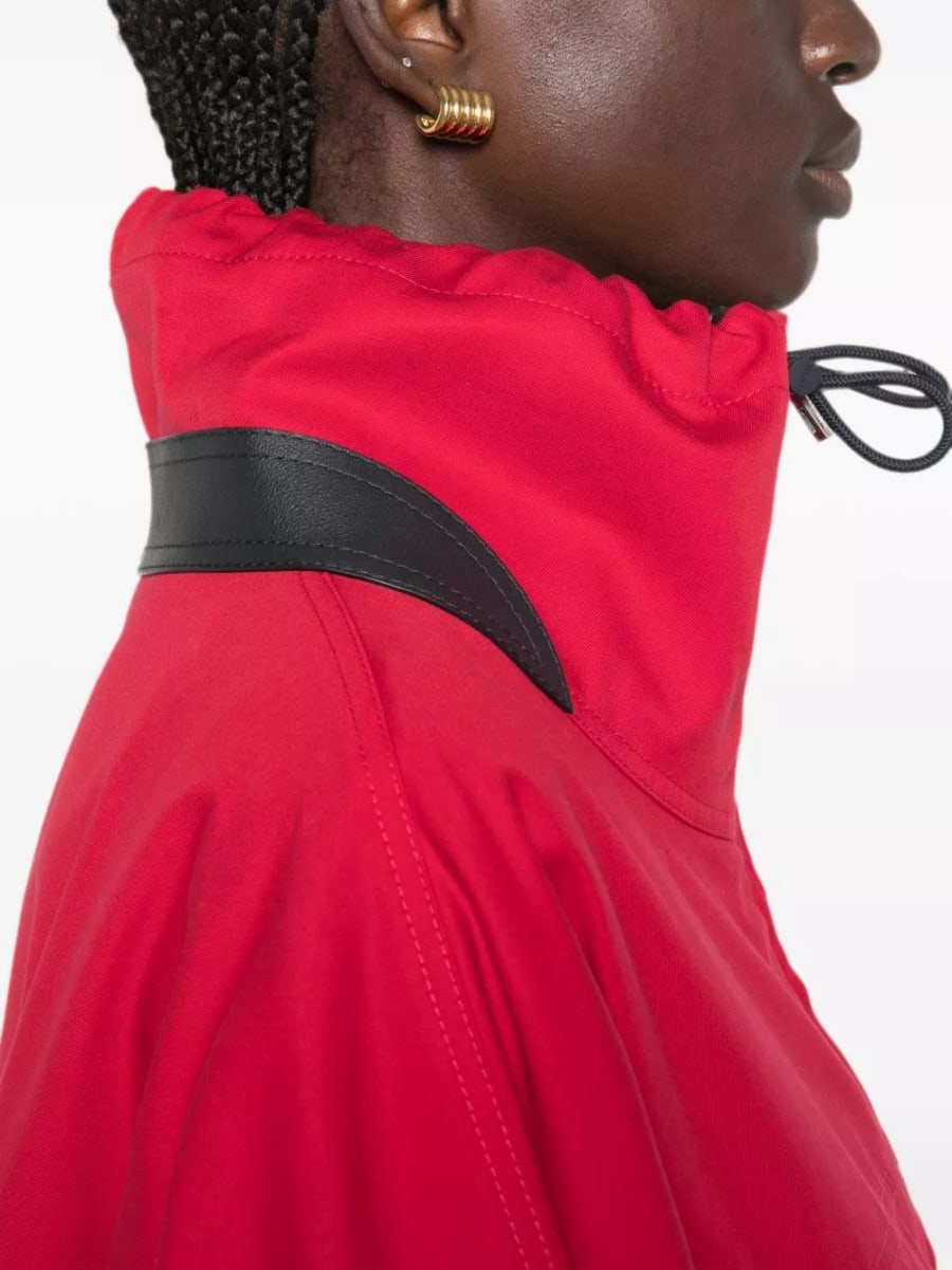 Loewe Giacca blouson in cotone e seta, view 3