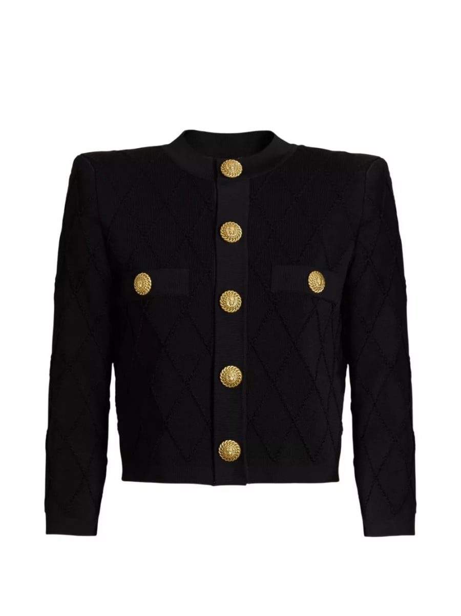 Balmain Cardigan corto