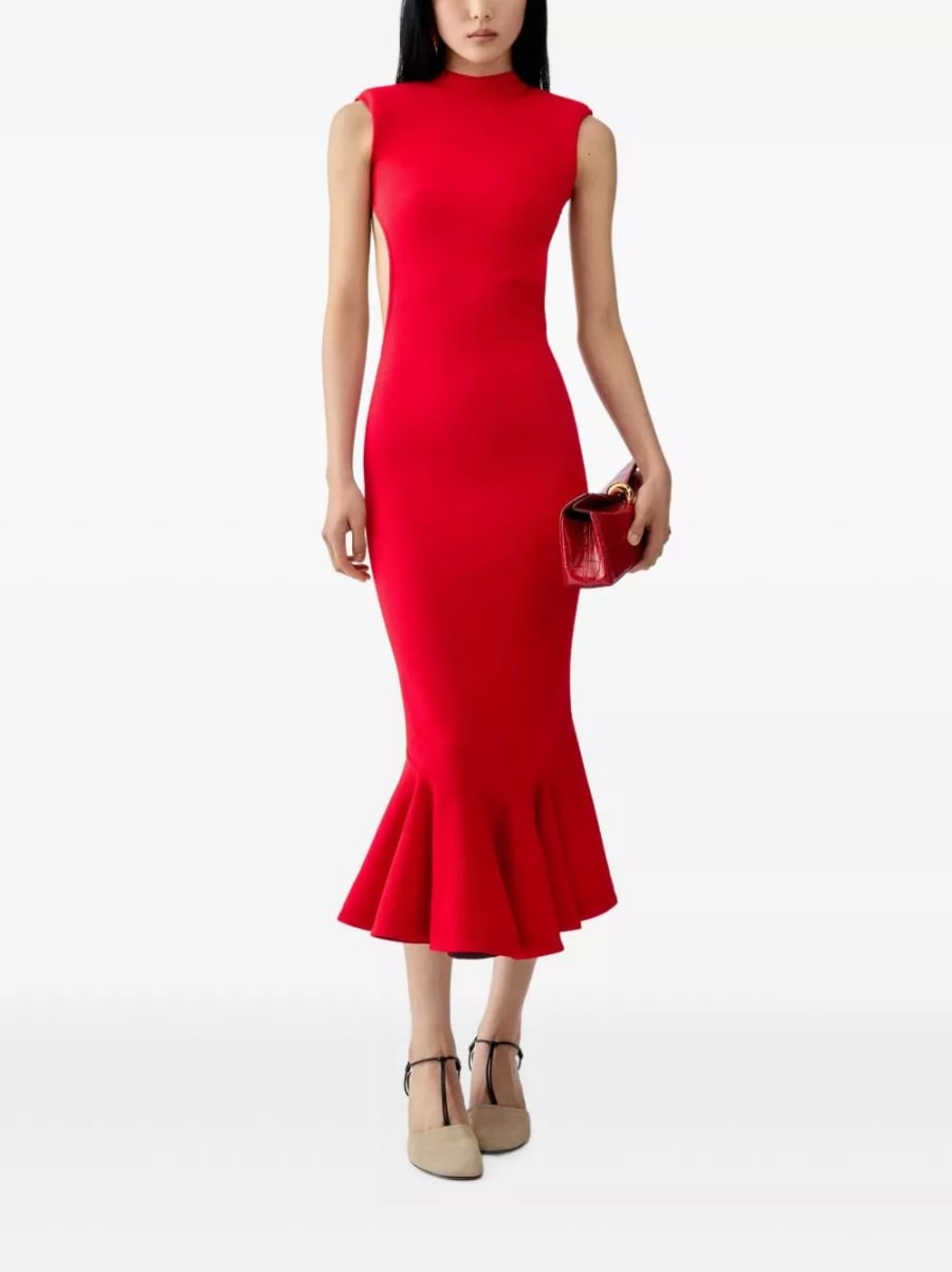 Jacquemus Abito midi Palmier, view 2
