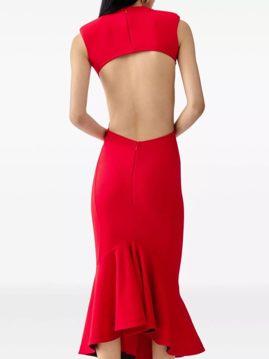 Jacquemus Abito midi Palmier, view 3