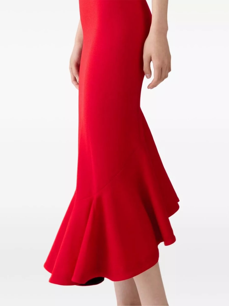 Jacquemus Abito midi Palmier, view 4