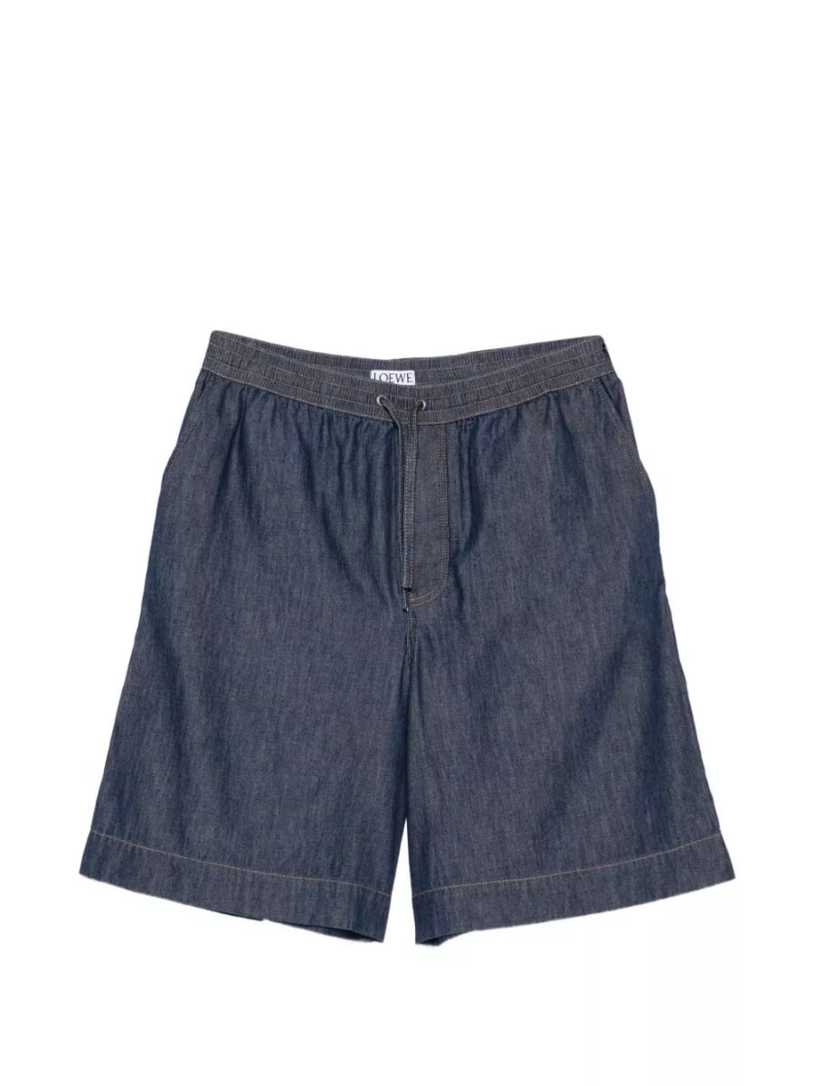 Loewe Shorts in denim Anagram