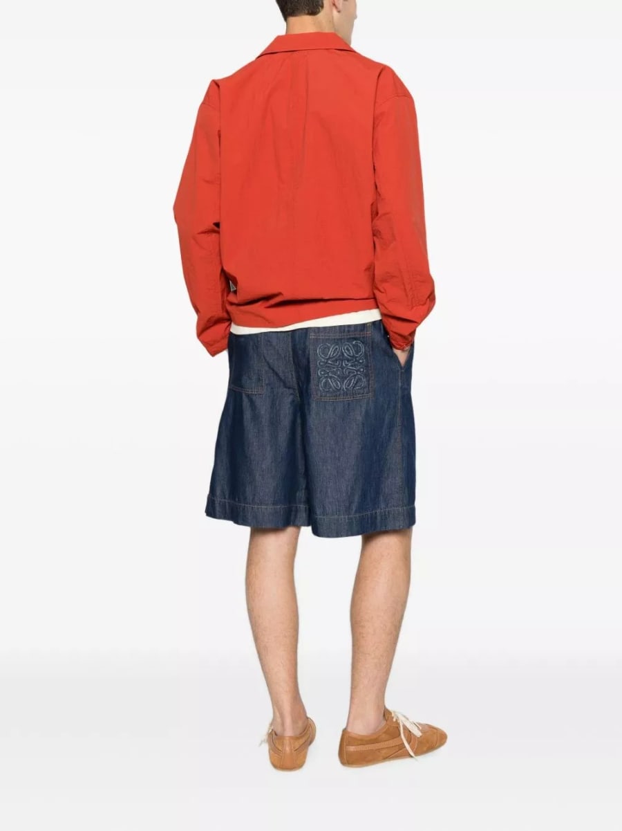 Loewe Shorts in denim Anagram, view 4