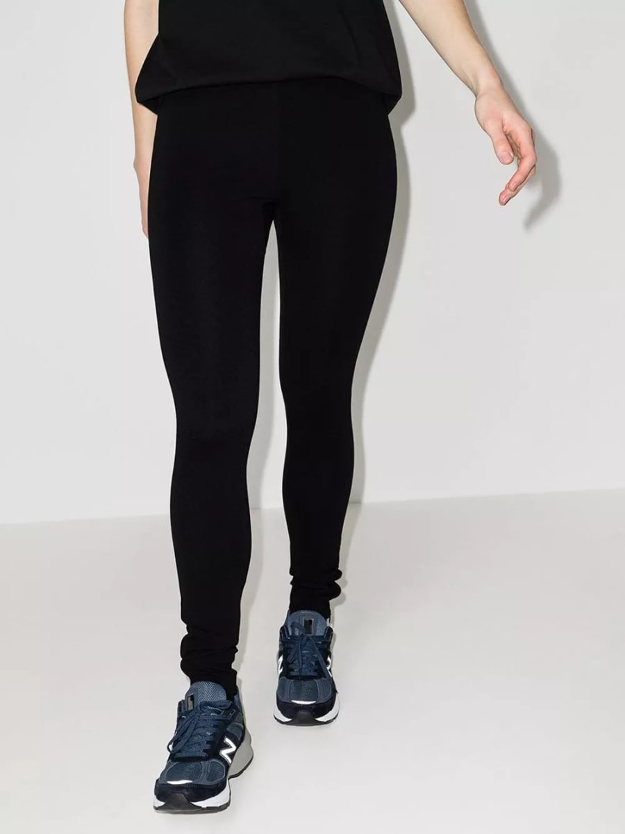 Toteme Leggings con zip, view 8