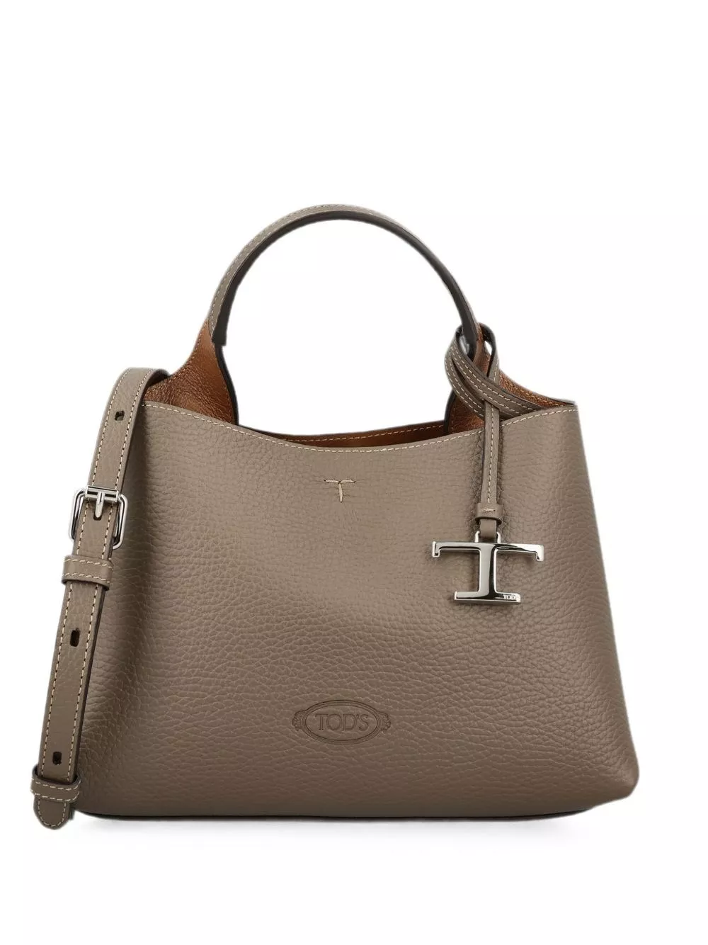 Tod's Borsa a mano in micro pelle T Timeless