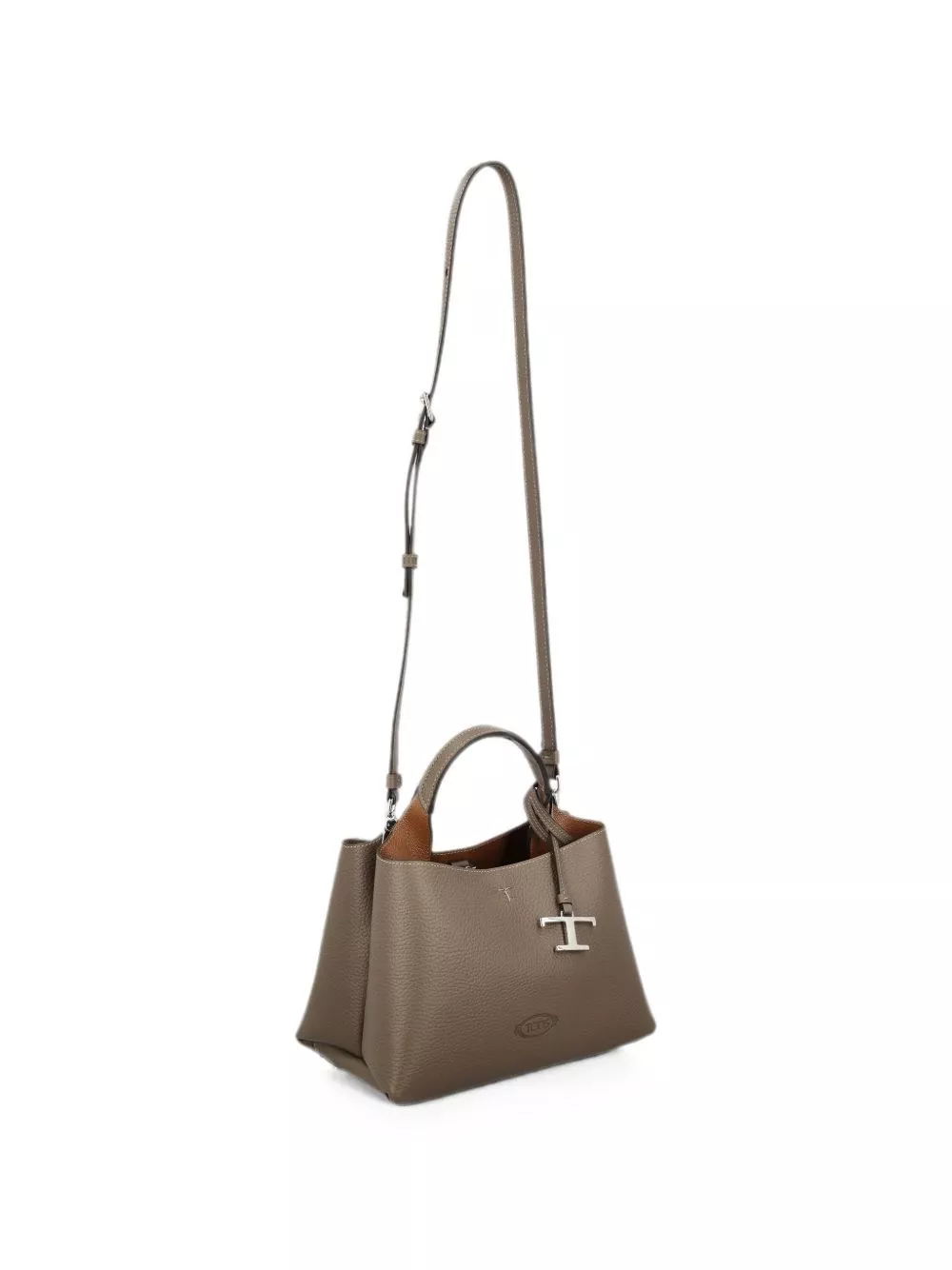 Tod's Borsa a mano in micro pelle T Timeless, view 2