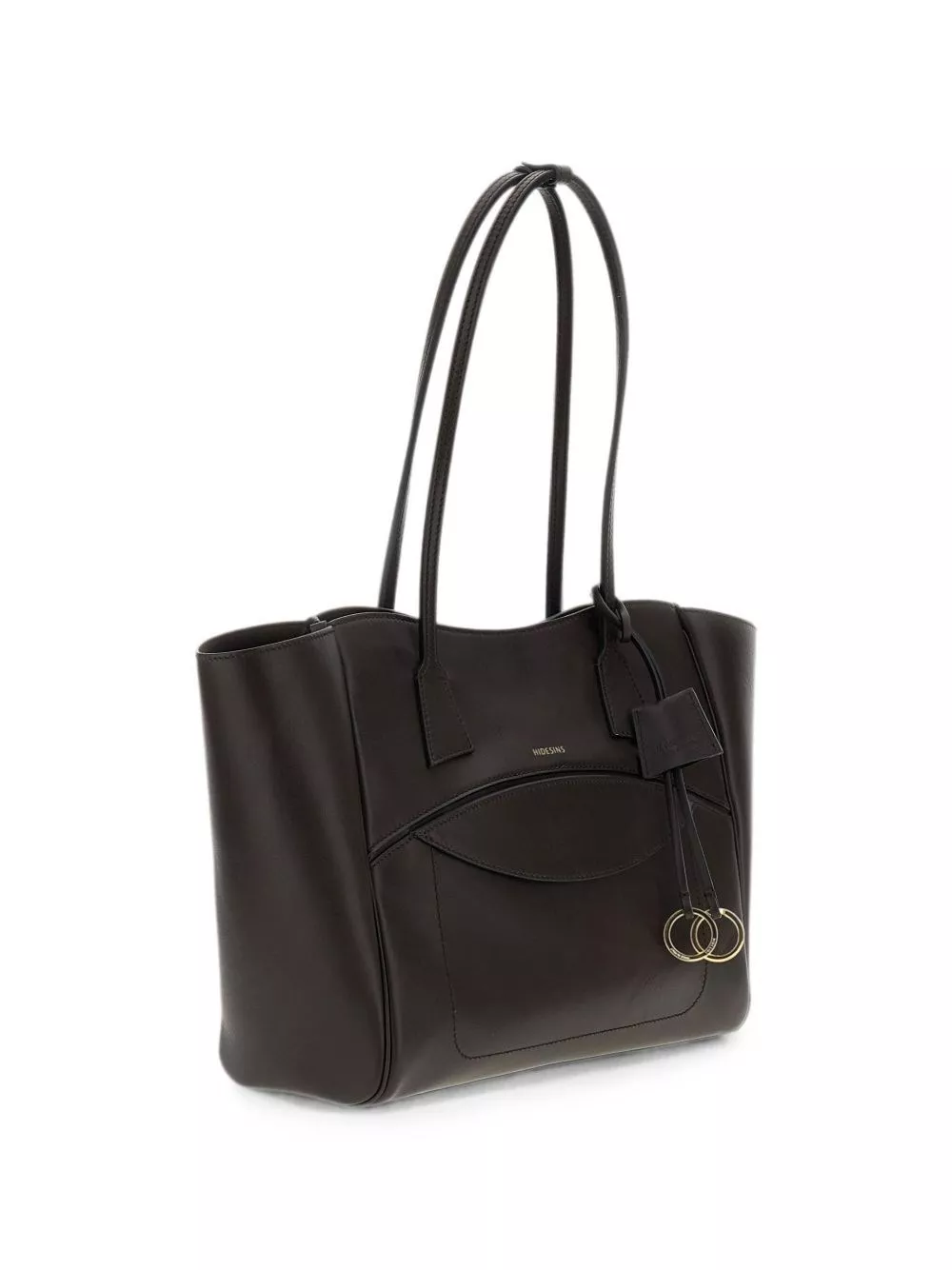 Hidesins Borsa Shopper in pelle, view 2