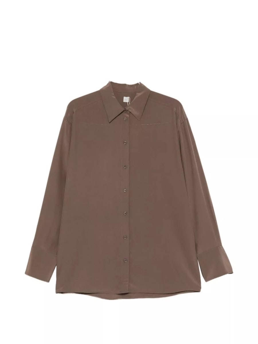 Toteme Camicia in seta crepe