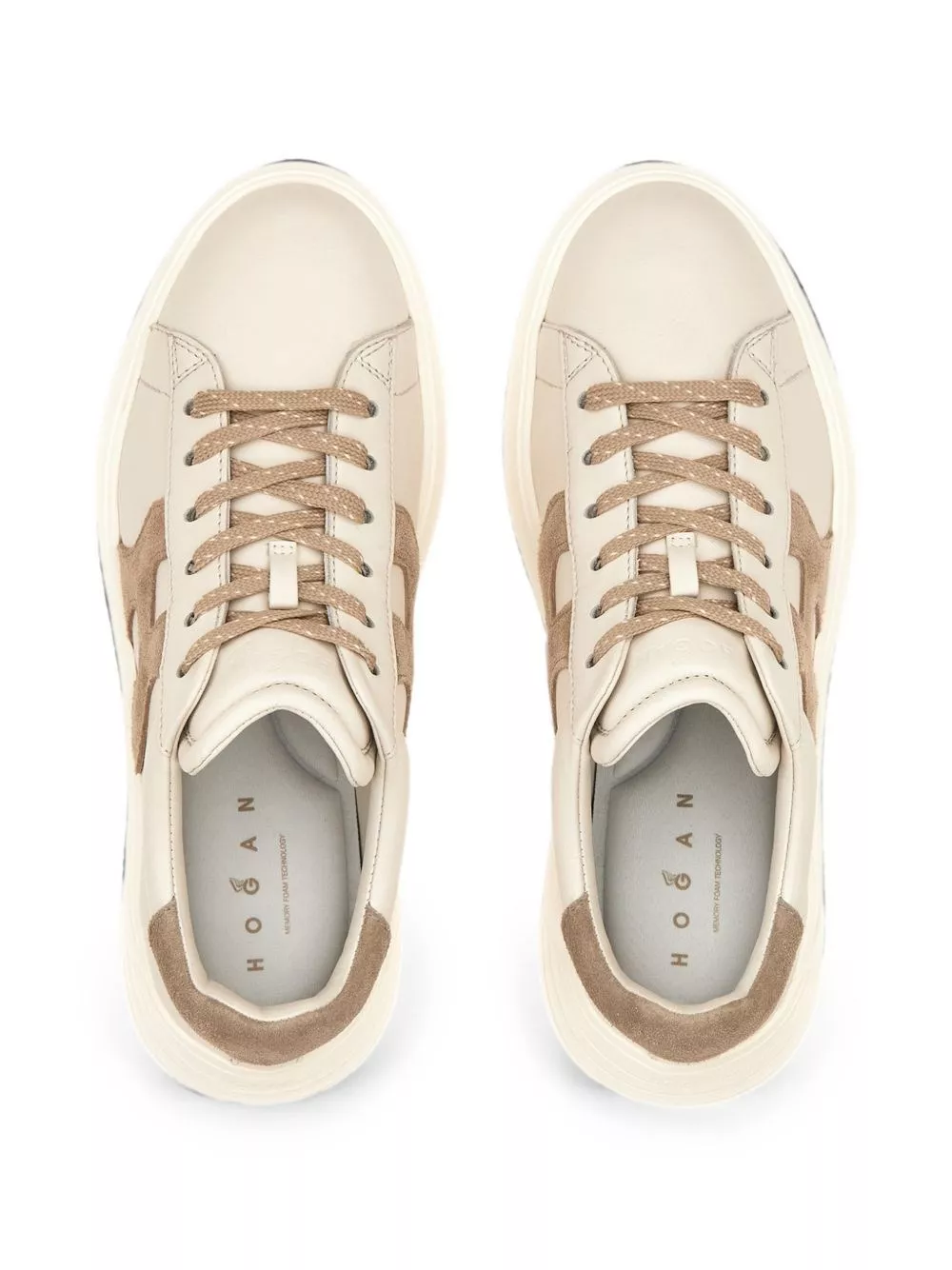 Hogan Sneakers in pelle Rebel H562, view 2