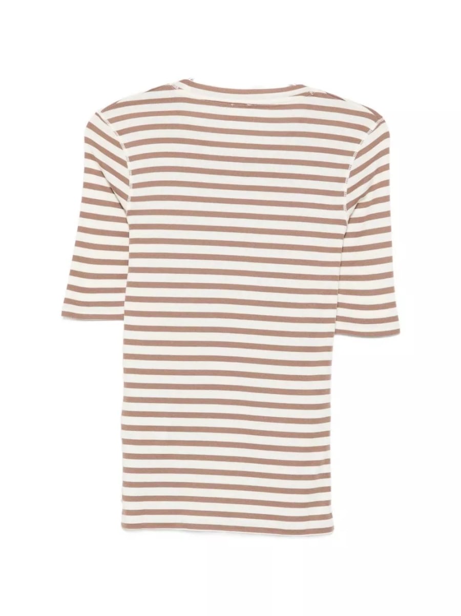 Closed T-shirt a righe in misto cotone, view 2