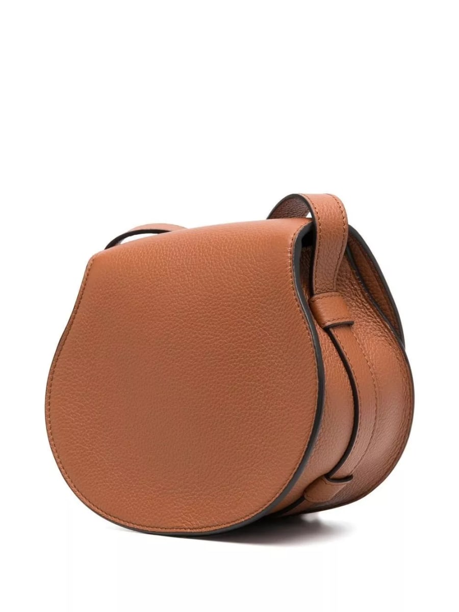 Chloé Borsa a tracolla in pelle Marcie small, view 3
