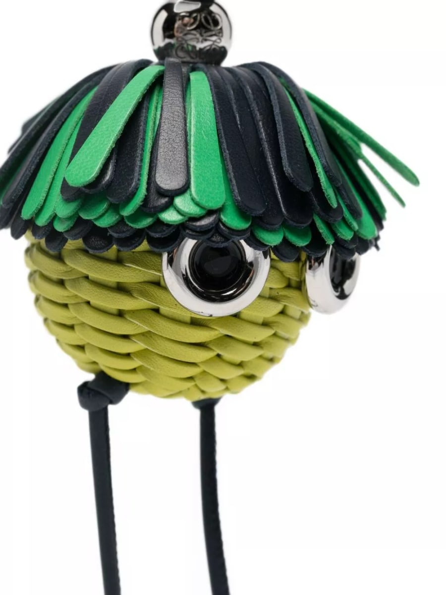 Loewe Charm in pelle Loomie, view 2