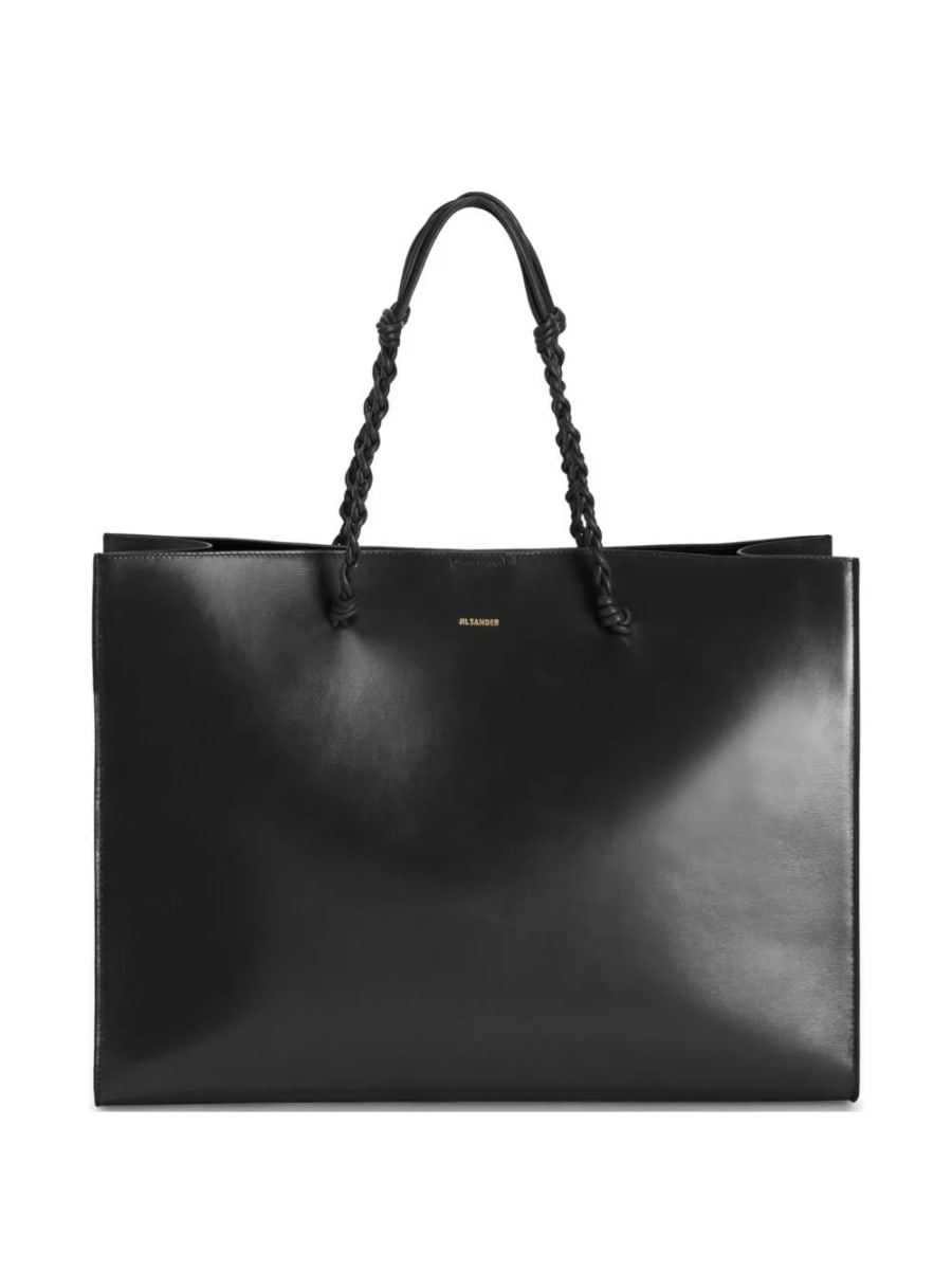 Jil Sander Borsa shopping in pelle Tangle