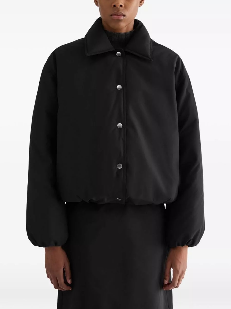 Jil Sander Giacca corta in piuma, view 3