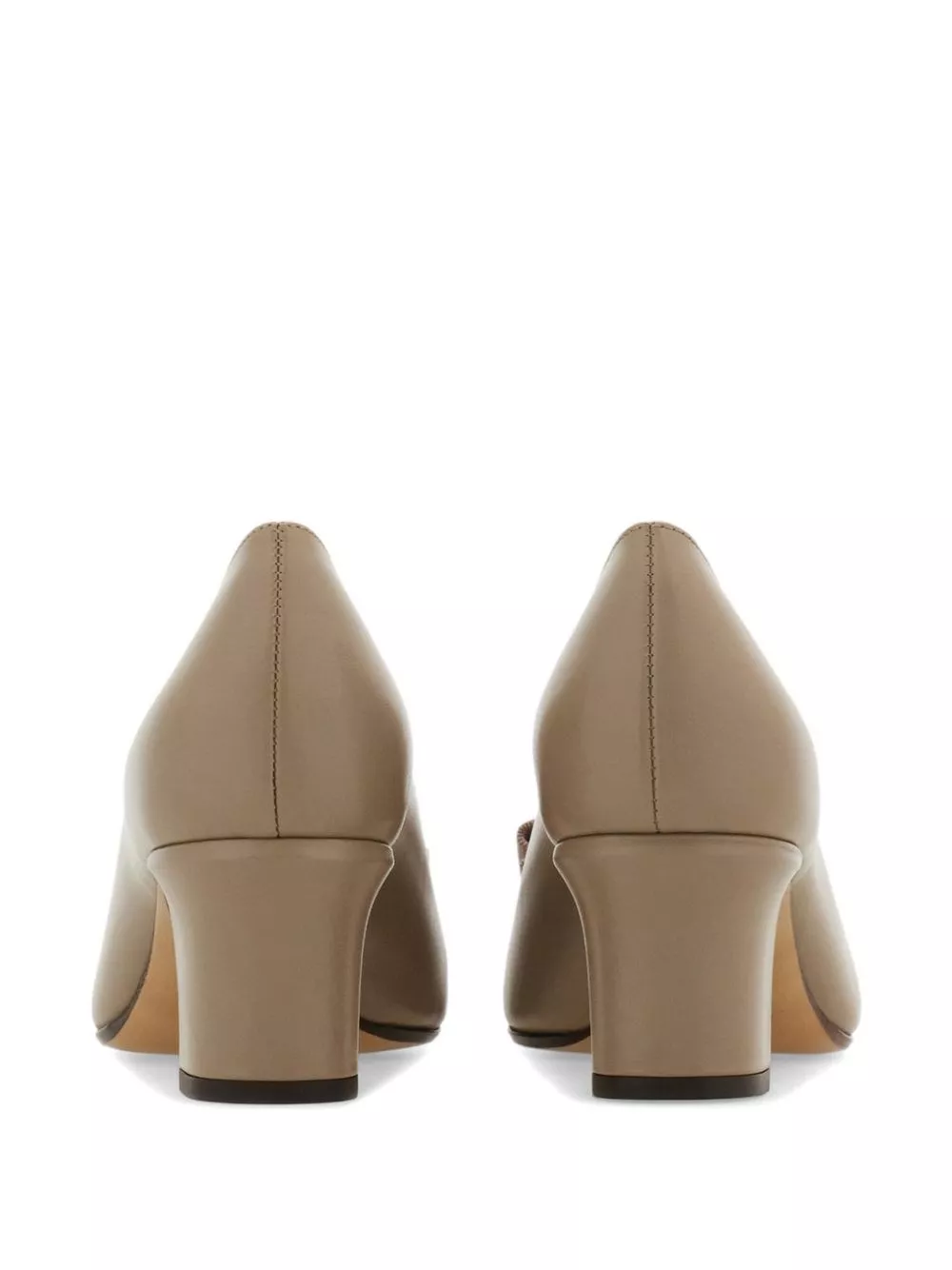 Ferragamo Pumps in pelle, view 2