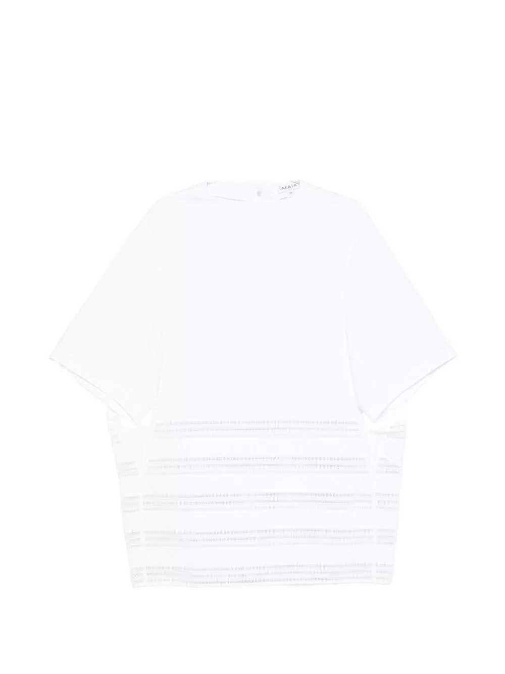 Alaïa Abito in cotone rotondo