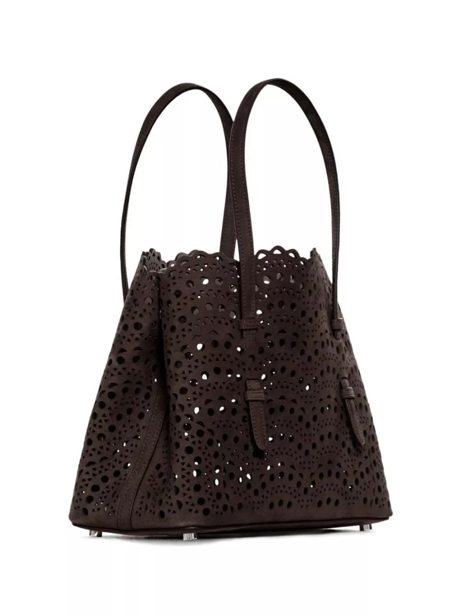 Alaïa Borsa in pelle Mina 25, view 3