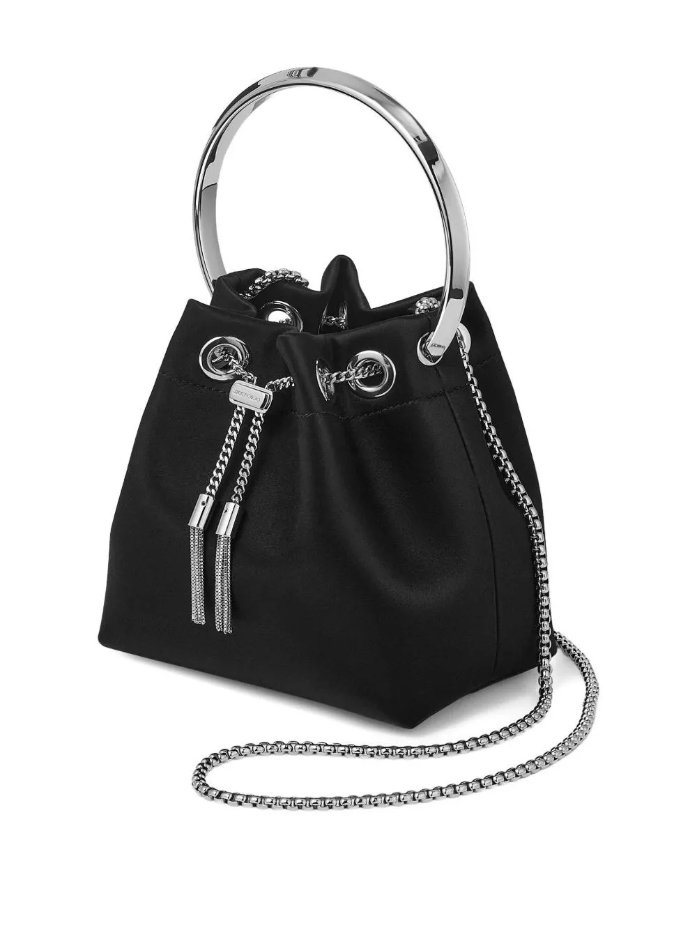 Jimmy Choo Borsa a secchiello Bon Bon, view 2