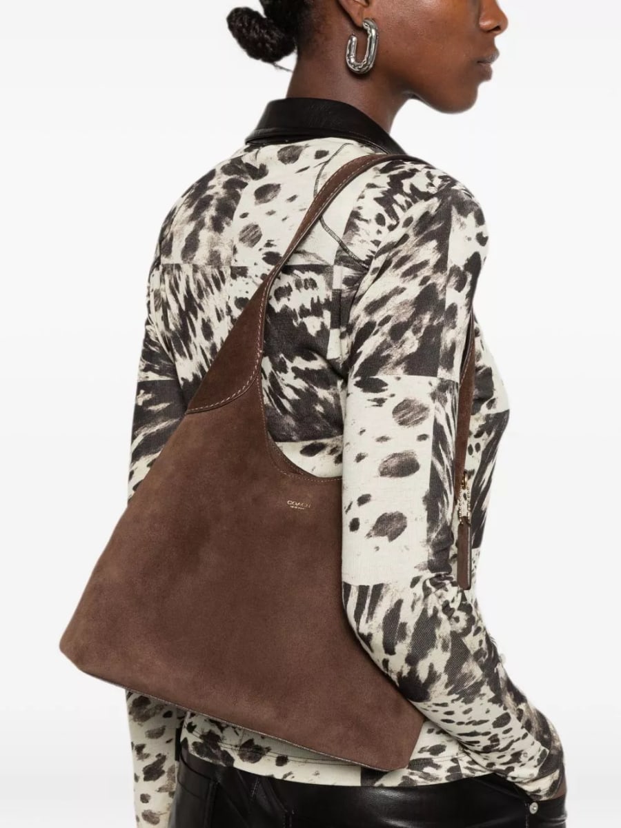 Coach Borsa a spalla in pelle Brooklyn 28, view 2