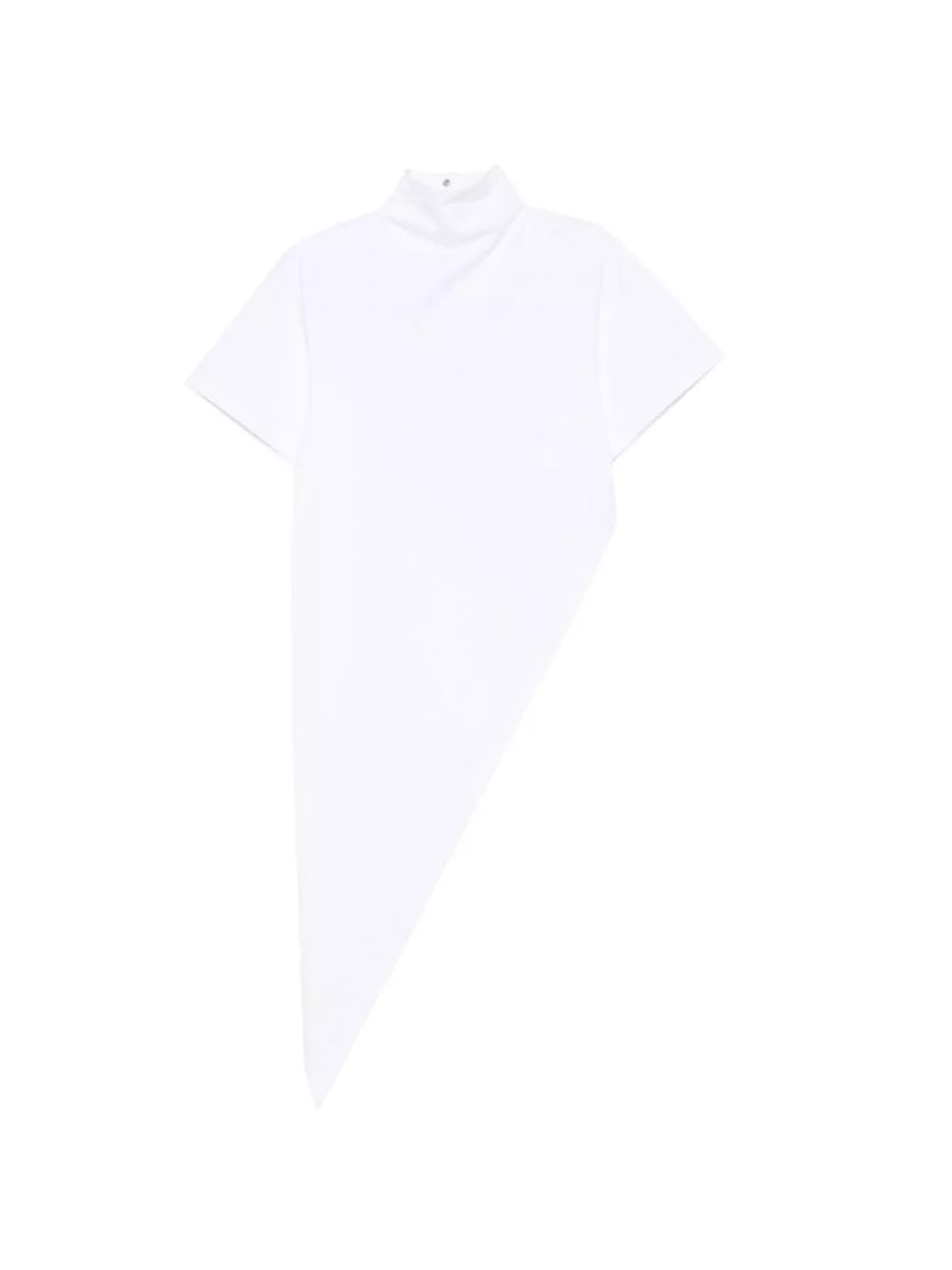 Alaïa Top asimmetrico in cotone