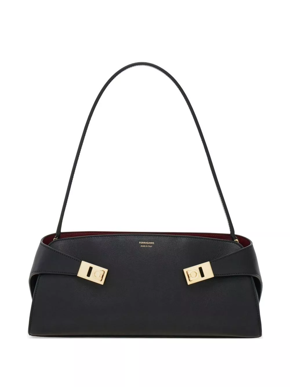 Ferragamo Borsa a spalla in pelle Hug e/w