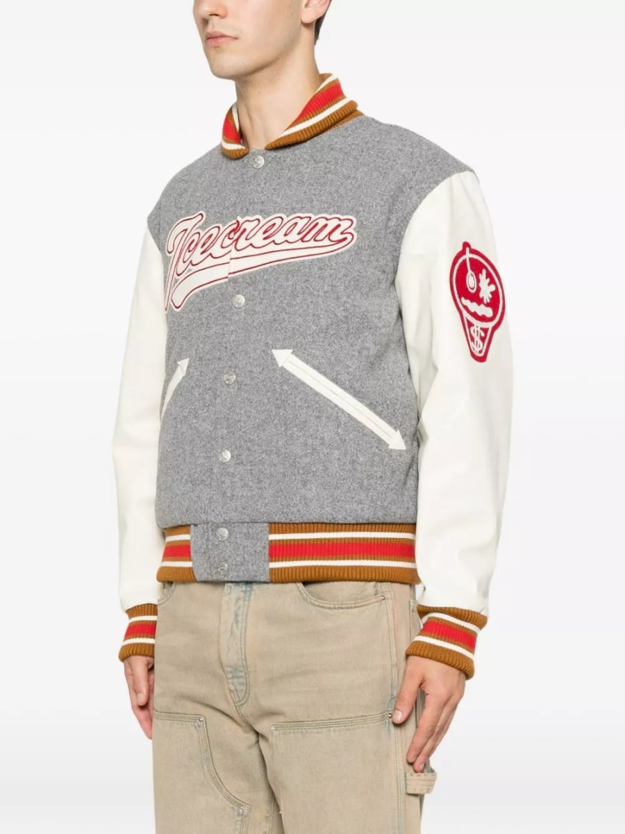 Icecream Giacca bomber logo, view 4