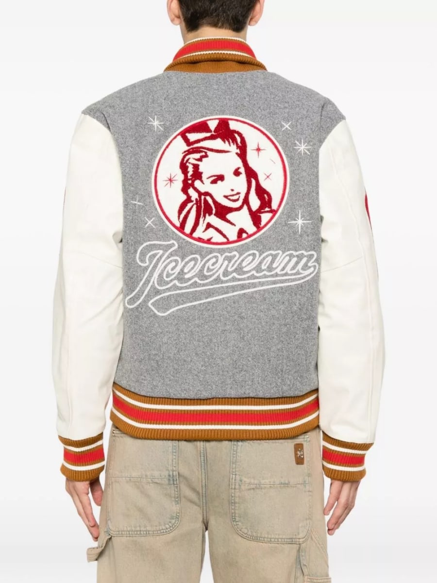 Icecream Giacca bomber logo, view 5