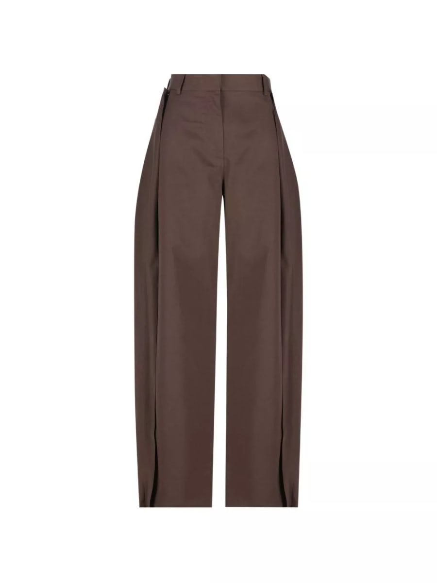 Loewe Pantaloni in misto cotone e seta