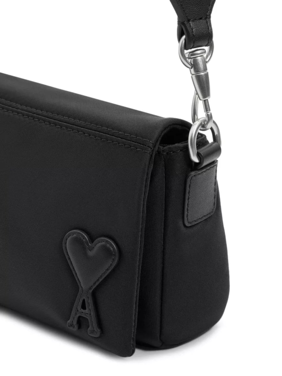 AMI Paris Borsa a spalla in nylon Marcel, view 4