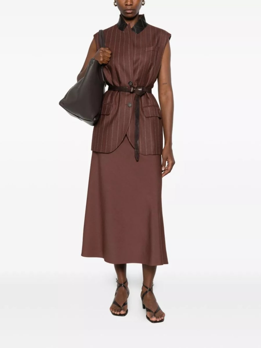 Brunello Cucinelli Gilet in lana, view 2