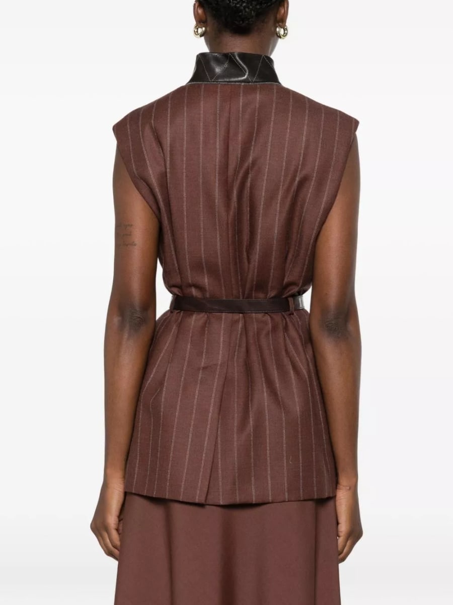 Brunello Cucinelli Gilet in lana, view 5