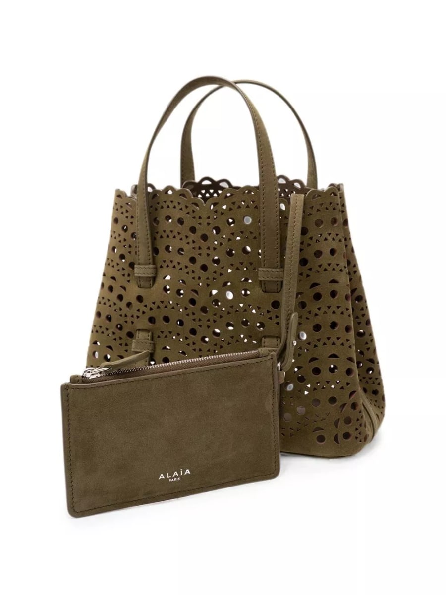 Alaïa Borsa in pelle Mina 20, view 3
