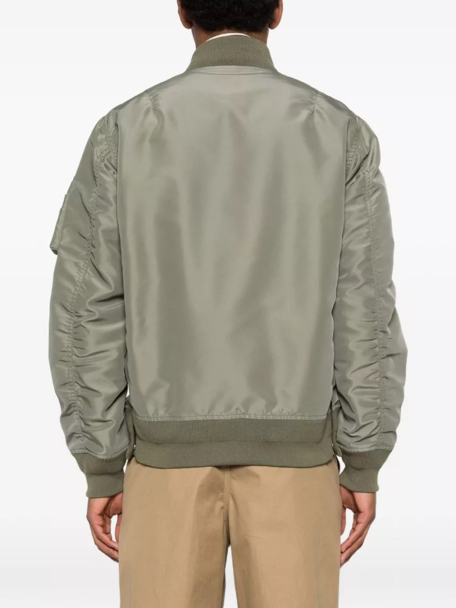 Sacai Giacca bomber in nylon, view 5