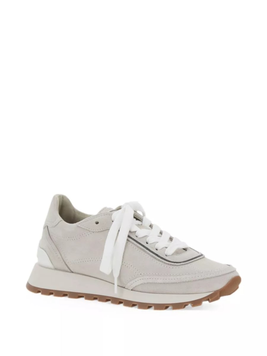 Brunello Cucinelli Sneakers in pelle, view 2